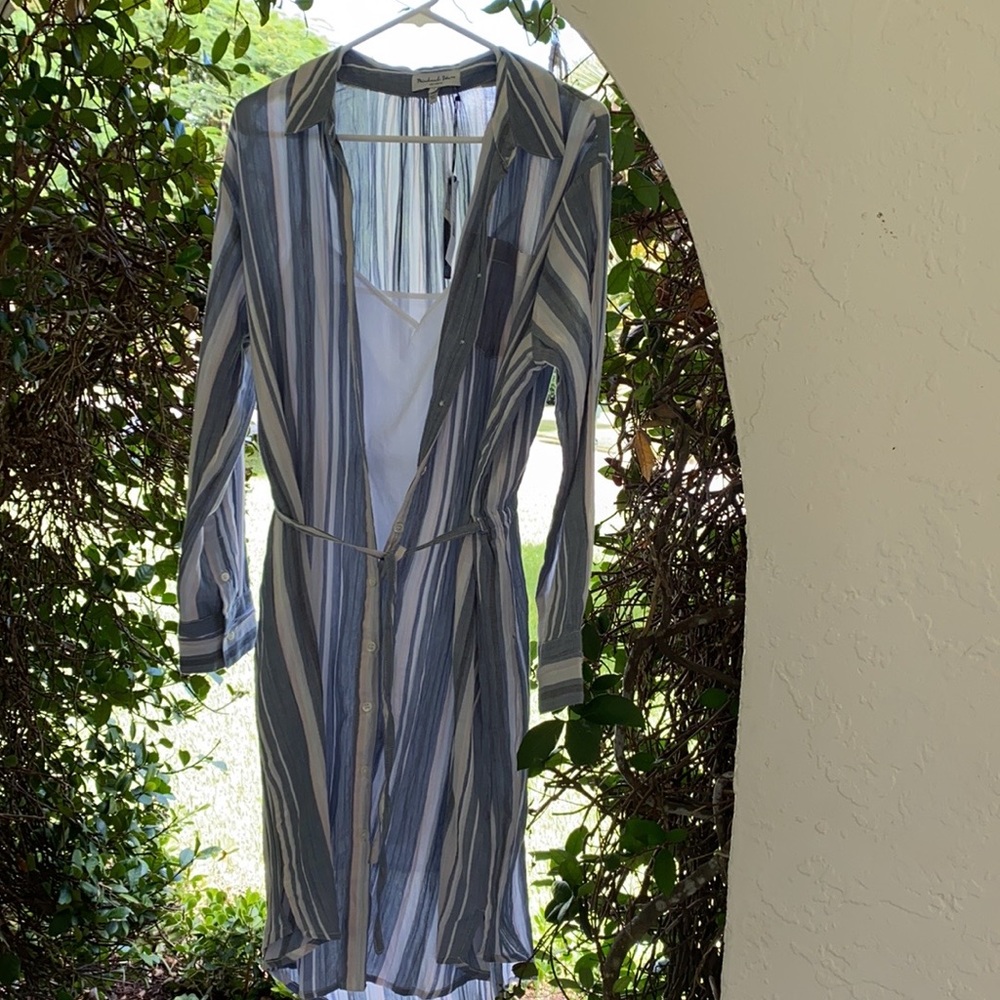 Michael Stars-shirt Dress-med